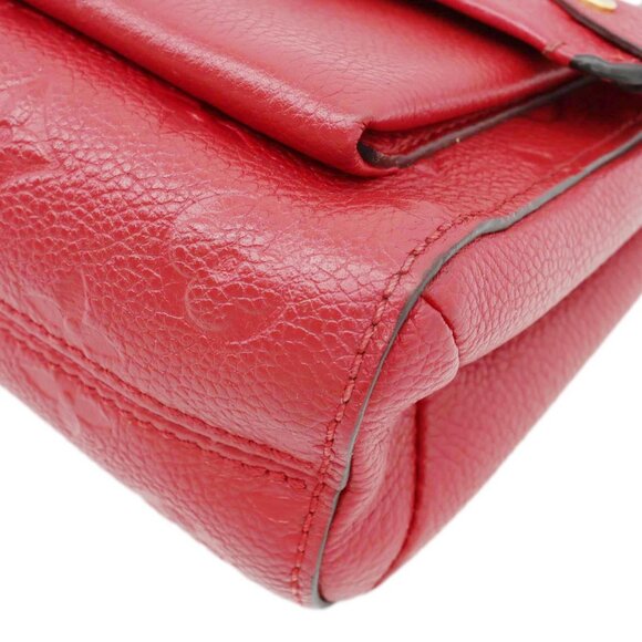 Louis Vuitton Vavin BB Monogram Empreinte Leather Shoulder Bag Red - Picture 9 of 14